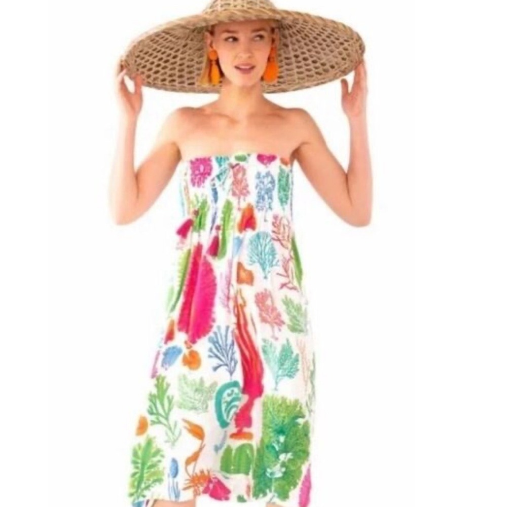 Gretchen Scott Designs NWT One Size Haight Ashbury Skirt/Dress Sea Sway Brights